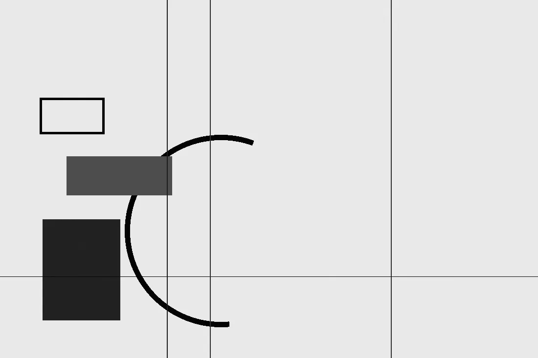 Airbnb Design Tips: How Unique Budapest Art Can Increase Your Bookings - abstract monochrome illustration