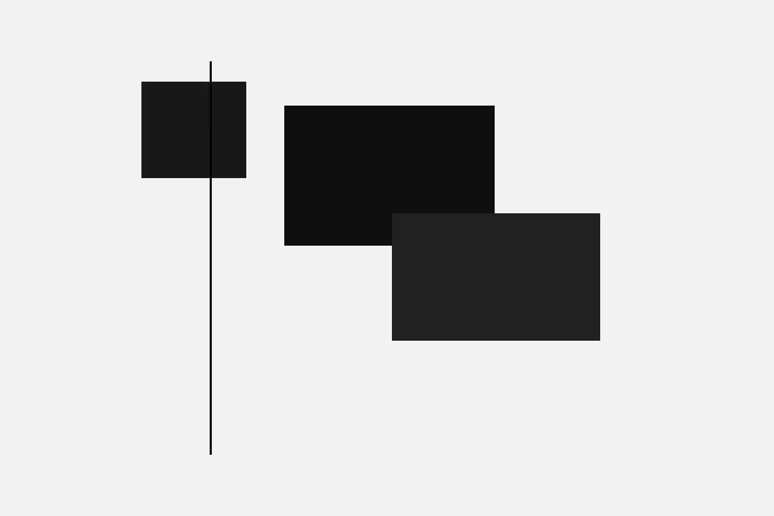 Diptych vs. Triptych: When to Choose Multi-Panel Abstract Paintings - abstract monochrome illustration