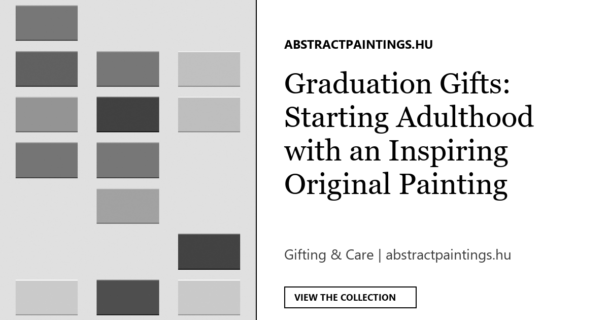Graduation Gifts: Starting Adulthood with an Inspiring Original Painting