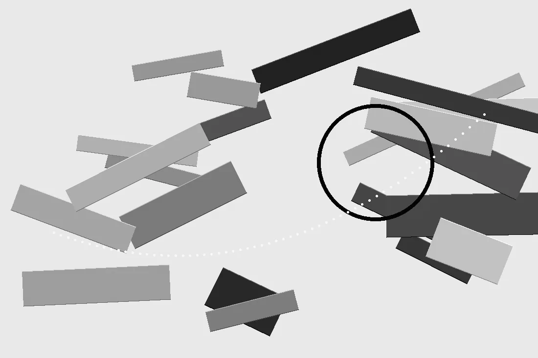 How to Choose the Perfect Abstract Painting for Your Living Room - abstract monochrome illustration