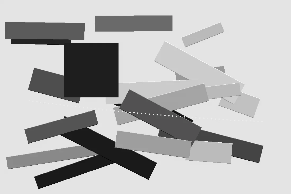 Impasto Technique: Paintings That You Can Realy Feel and Touch - abstract monochrome illustration