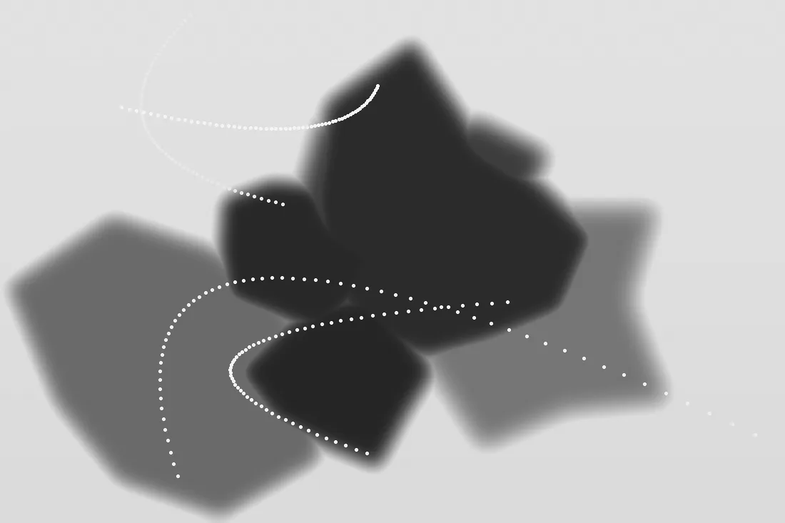 Spotting Forgeries and Scams in the Online Contemporary Art Market - abstract monochrome illustration