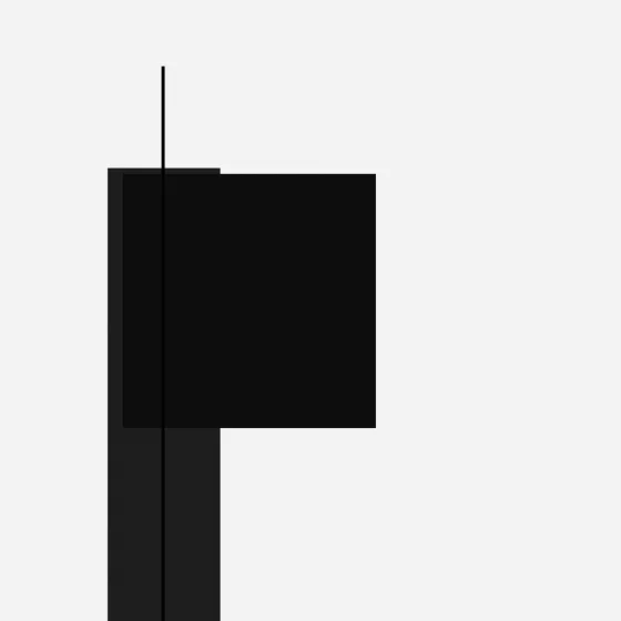 Surface detail 2 of Alabaster Trace No. 11, minimalist texture in high-contrast black and white