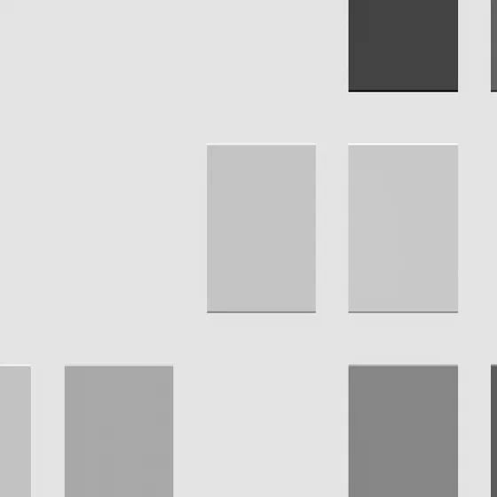 Surface detail 1 of Ashen Sequence No. 9, structured relief texture in smoke and ash grey