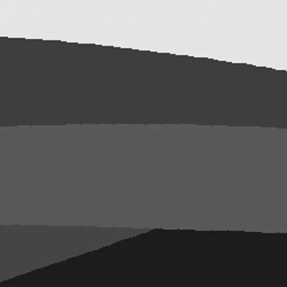 Surface detail 2 of Drifting Fragment, abstract expressionism texture in high-contrast black and white