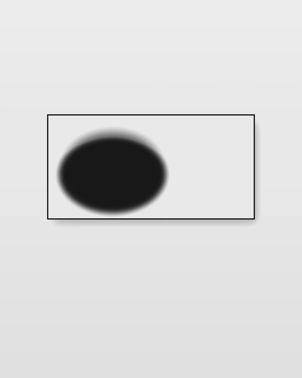 Graphite Expanse No. 11, original monochrome field abstract painting in ink black on white on canvas