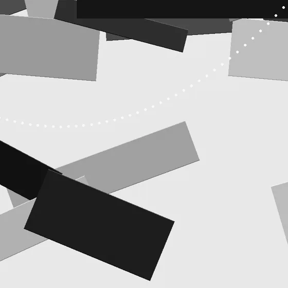 Surface detail 1 of Onyx Cascade No. 11, mixed media texture in ink black on white
