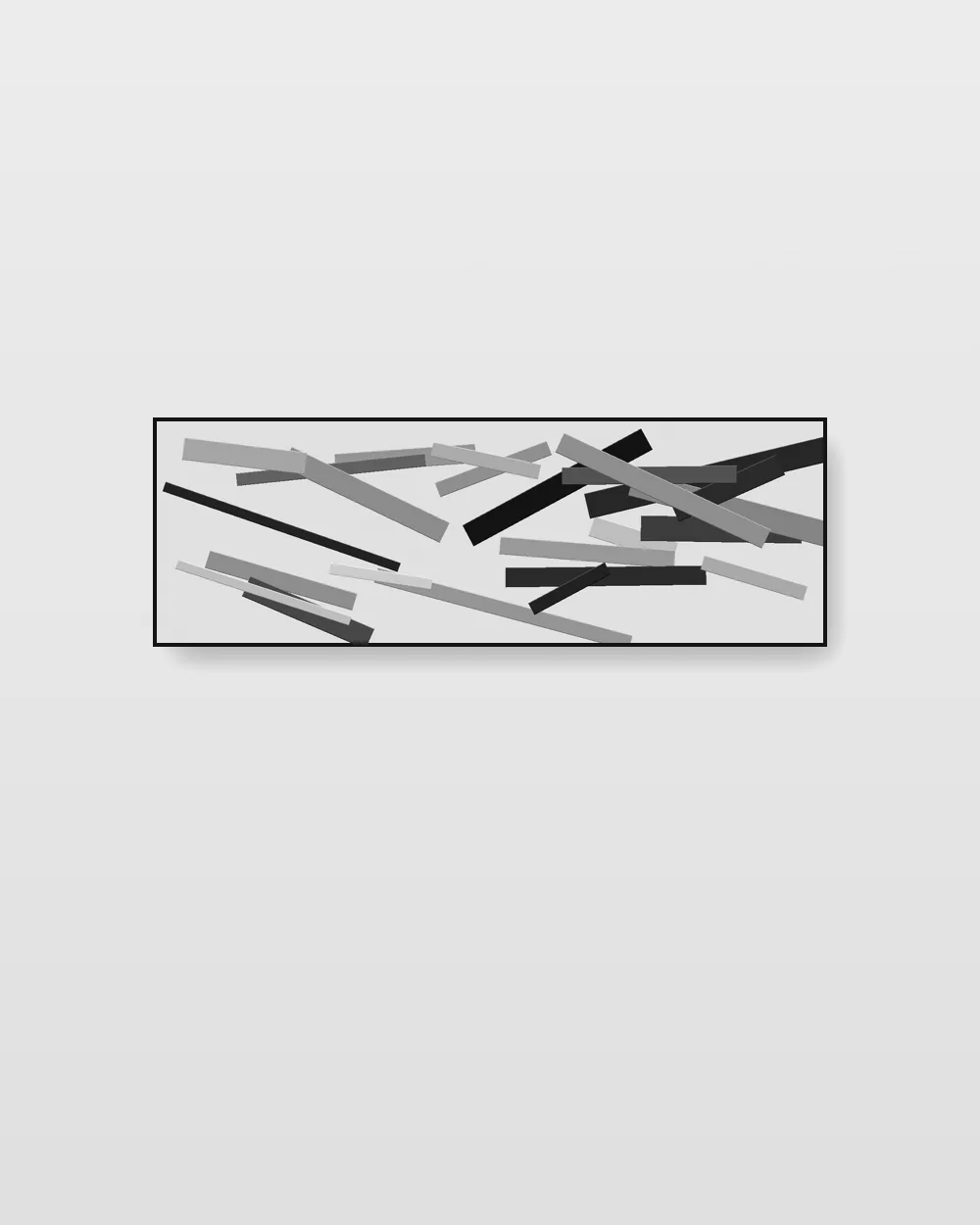 Pewter Threshold No. 12, an original palette knife abstract painting in silver grey