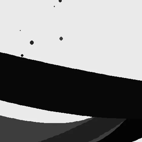 Surface detail 2 of Weathered Gesture No. 9, abstract expressionism texture in high-contrast black and white
